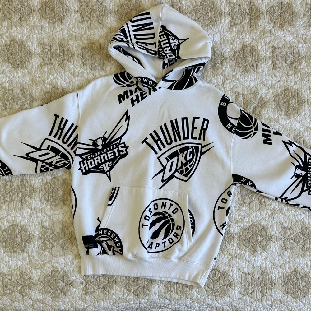 ZARA NBA Logo Hoodie and Sweatpants Set